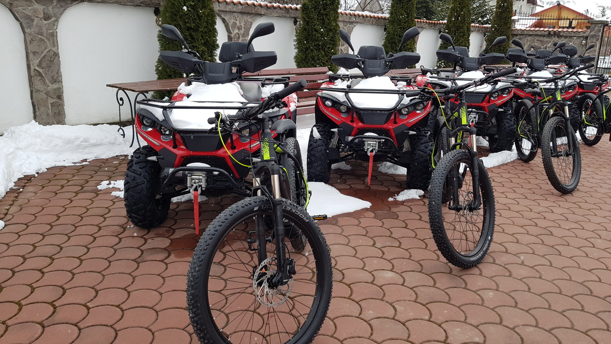 E-bike/ Bike/ATV Rental Casa Zarnesteana